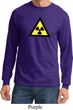 Fallout Shirt Radioactive Triangle Long Sleeve Tee T-Shirt