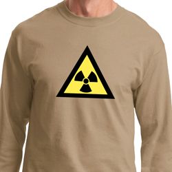 Fallout Shirt Radioactive Triangle Long Sleeve Tee T-Shirt Fallout Shirt Radioactive Triangle Long Sleeve Tee T-Shirt
