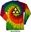 Fallout Shirt Radioactive Triangle Long Sleeve Tie Dye Tee Shirt
