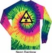 Fallout Shirt Radioactive Triangle Long Sleeve Tie Dye Tee Shirt