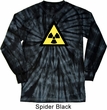 Fallout Shirt Radioactive Triangle Long Sleeve Tie Dye Tee Shirt