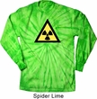 Fallout Shirt Radioactive Triangle Long Sleeve Tie Dye Tee Shirt