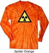Fallout Shirt Radioactive Triangle Long Sleeve Tie Dye Tee Shirt