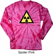 Fallout Shirt Radioactive Triangle Long Sleeve Tie Dye Tee Shirt