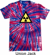 Fallout Shirt Radioactive Triangle Patriotic Tie Dye Tee T-shirt