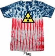 Fallout Shirt Radioactive Triangle Patriotic Tie Dye Tee T-shirt