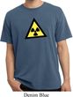 Fallout Shirt Radioactive Triangle Pigment Dyed Tee T-Shirt