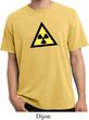 Fallout Shirt Radioactive Triangle Pigment Dyed Tee T-Shirt