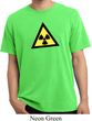 Fallout Shirt Radioactive Triangle Pigment Dyed Tee T-Shirt