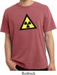 Fallout Shirt Radioactive Triangle Pigment Dyed Tee T-Shirt
