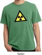 Fallout Shirt Radioactive Triangle Pigment Dyed Tee T-Shirt
