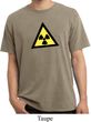 Fallout Shirt Radioactive Triangle Pigment Dyed Tee T-Shirt
