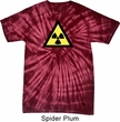 Fallout Shirt Radioactive Triangle Spider Tie Dye Tee T-shirt