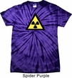 Fallout Shirt Radioactive Triangle Spider Tie Dye Tee T-shirt