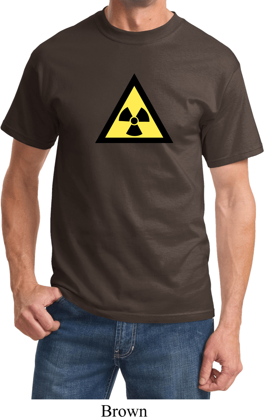Fallout Shirt Radioactive Triangle Tee T-Shirt - Radioactive Triangle ...