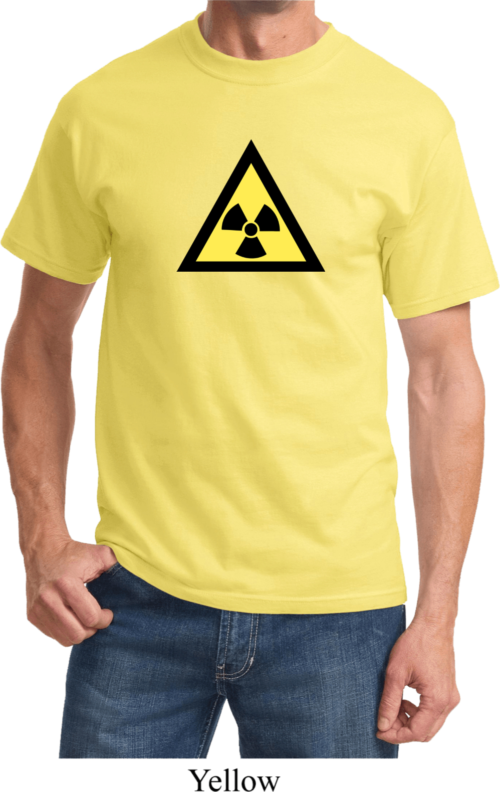 Fallout Shirt Radioactive Triangle Tee T-Shirt - Radioactive Triangle ...