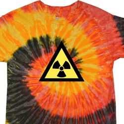 Fallout Shirt Radioactive Triangle Tie Dye Tee T-shirt Fallout Shirt Radioactive Triangle Tie Dye Tee T-shirt