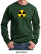 Fallout Sweatshirt Radioactive Radiation Symbol Adult Sweatshirt