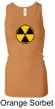 Fallout Tank Top Radioactive Ladies Longer Length Racerback Tanktop