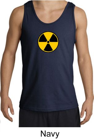 Fallout Tank Top Radioactive Radiation Symbol Adult Tanktop