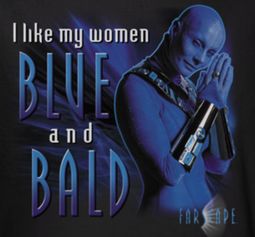 FarScape Blue And Bald Shirts