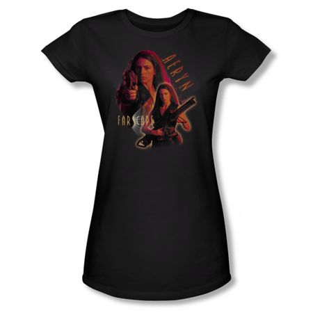 FarScape Shirt Aeryn Juniors Shirt Tee T-Shirt