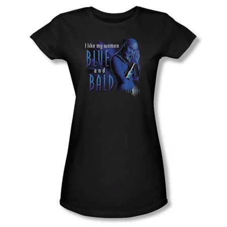 FarScape Shirt Blue Girl Juniors Shirt Tee T-Shirt