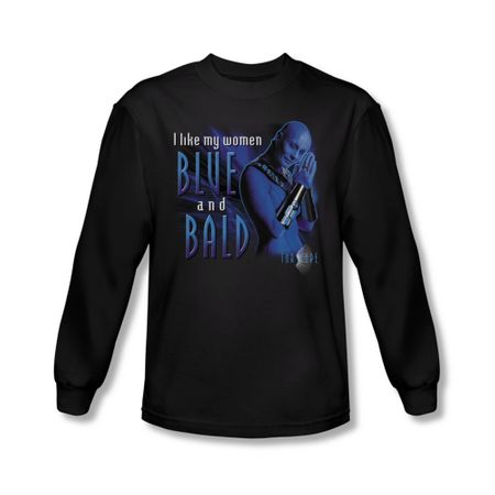 FarScape Shirt Blue Girl Long Sleeve Tee T-Shirt