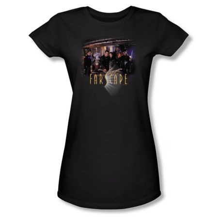 FarScape Shirt Cast Juniors Shirt Tee T-Shirt