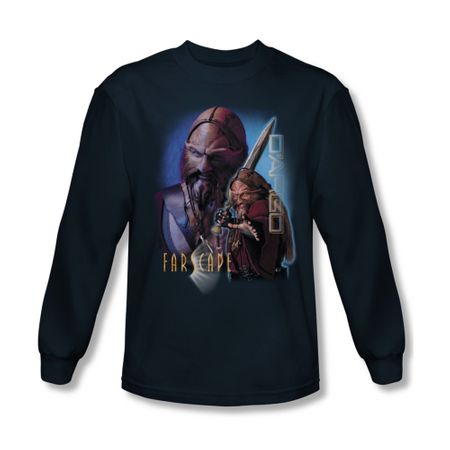 FarScape Shirt D'Argo Long Sleeve Tee T-Shirt