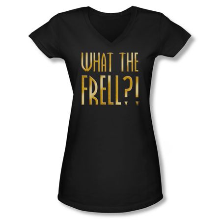 FarScape Shirt Frell Juniors V Neck Shirt Tee T-Shirt