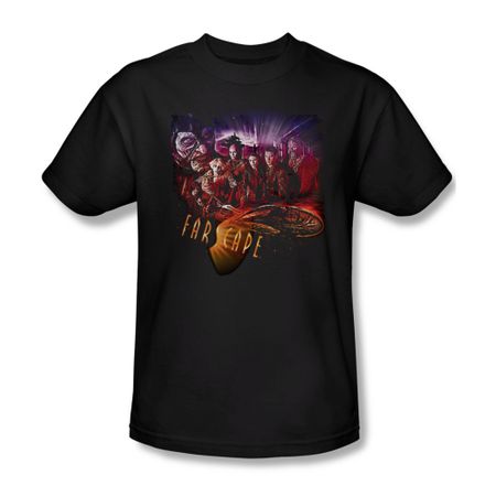 FarScape Shirt Graphic Collage Adult Tee T-Shirt