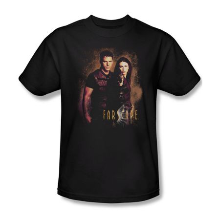 FarScape Shirt Wanted Adult Tee T-Shirt