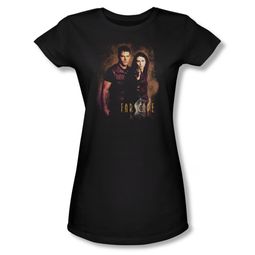 FarScape Shirt Wanted Juniors Shirt Tee T-Shirt