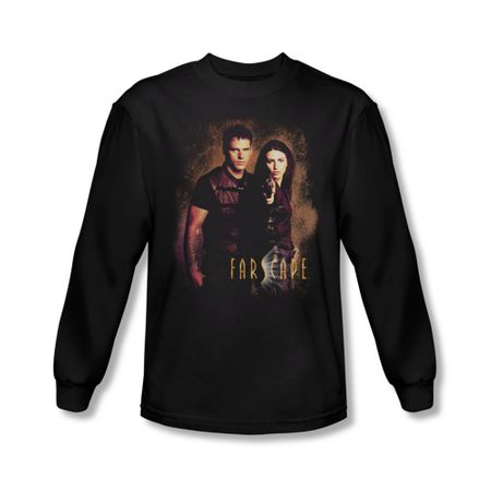 FarScape Shirt Wanted Long Sleeve Tee T-Shirt