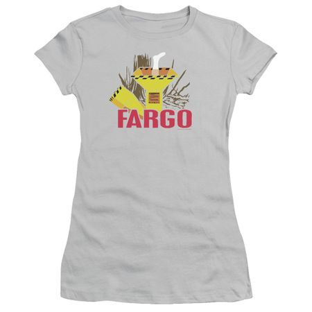 Fargo Juniors Shirt Woodchipper Silver T-Shirt
