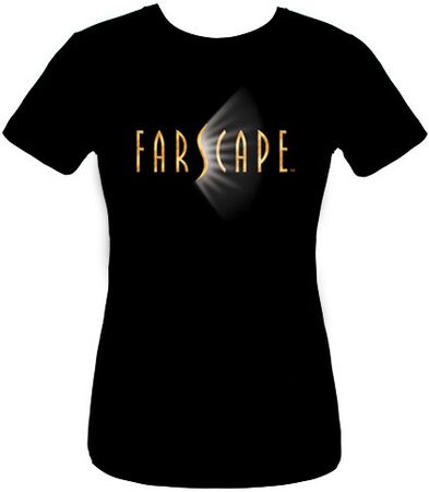 Farscape Juniors T-shirt - Logo Black