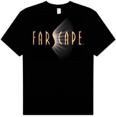 Farscape T-shirt - Logo Black