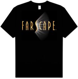 Farscape T-shirt - Logo Black