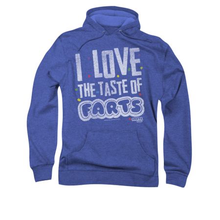 Farts Candy Hoodie Tasty Farts Royal Blue Sweatshirt Hoody