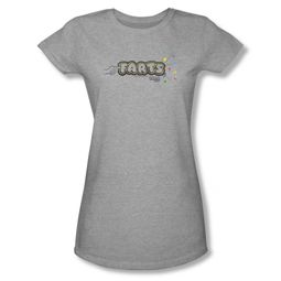 Farts Candy Shirt Juniors Finger Logo Athletic Heather T-Shirt Farts Candy Shirt Juniors Finger Logo Athletic Heather T-Shirt