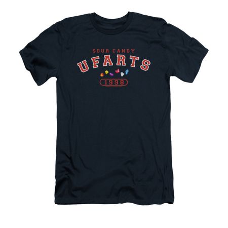 Farts Candy Shirt Slim Fit U Fart Navy T-Shirt