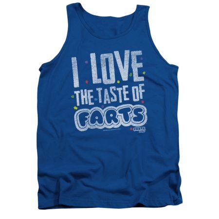 Farts Candy Shirt Tank Top Tasty Farts Royal Blue Tanktop