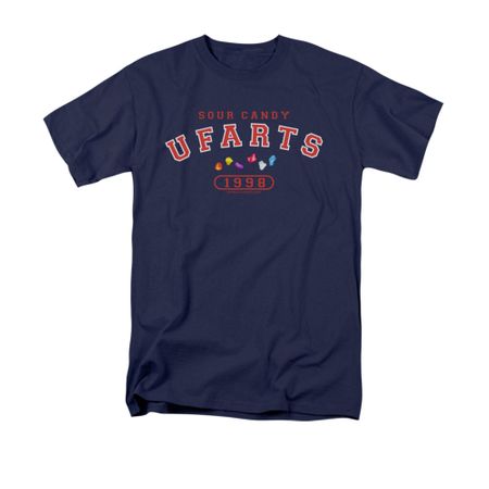 Farts Candy Shirt U Fart Navy T-Shirt
