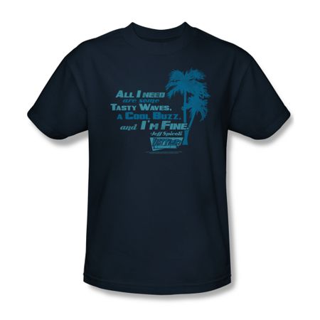 Fast Times At Ridgemont High Shirt All I Need Adult Navy Tee T-Shirt