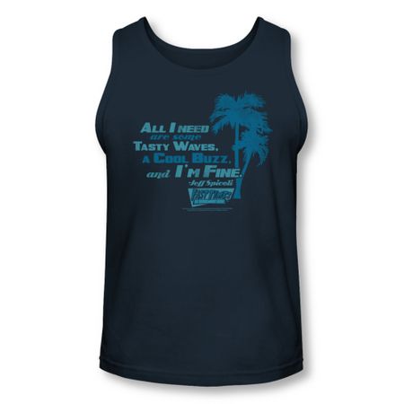 Fast Times At Ridgemont High Tank Top All I Need Navy Tanktop