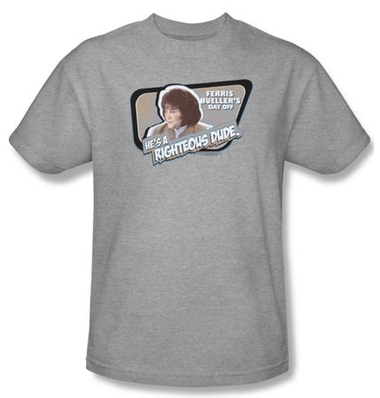 Ferris Bueller's Day Off Shirt Grace Adult Athletic Heather Tee T-Shirt