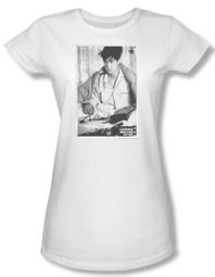 Ferris Bueller's Day Off Shirt Juniors Cameron White Tee T-Shirt