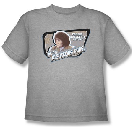 Ferris Bueller's Day Off Shirt Kids Grace Athletic Heather Youth Tee T-Shirt