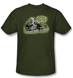 Ferris Bueller's Day Off Shirt Mr. Rooney Adult Green Tee T-Shirt